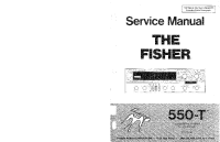 Fisher 550-T - Service Manual